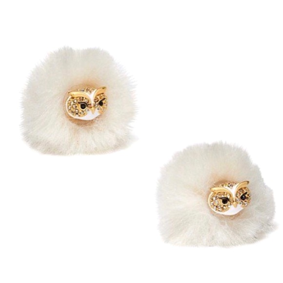 KATE SPADE • Star Bright Reversible Owl Earrings - Picture 6 of 6